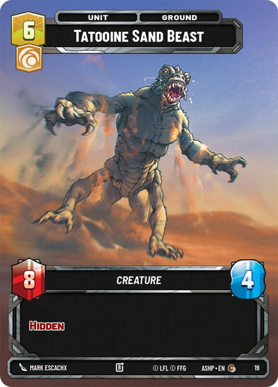 Tatooine Sand Beast (19) (ASHWPP)