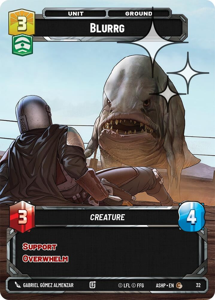 Image for Blurrg (Foil) (32) (ASHWPP) - Star Wars: Unlimited