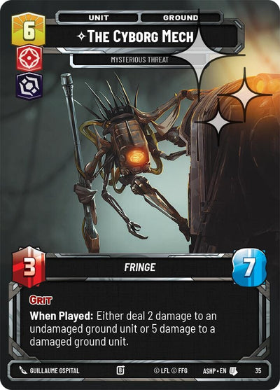 The Cyborg Mech - Mysterious Threat (Foil) (35) (ASHWPP)