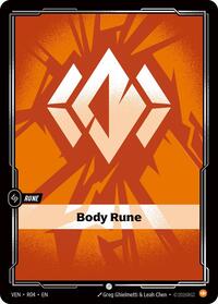 Body Rune - Vendetta - R04