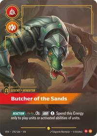 Renekton, Butcher of the Sands (Overnumbered) - Vendetta - 190/166