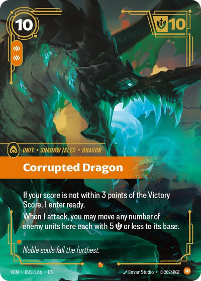 Corrupted Dragon (091/166) (VEN)