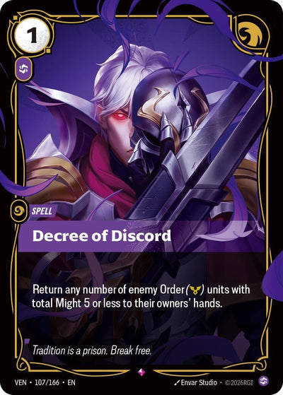 Decree of Discord (107/166) (VEN)