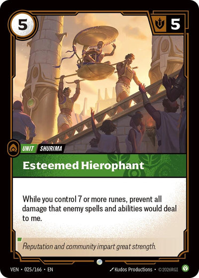 Esteemed Hierophant (025/166) (VEN)