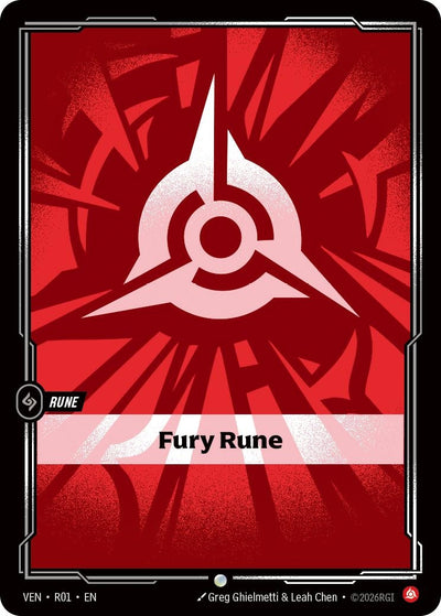 Fury Rune (R01) (VEN)
