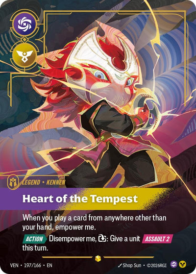 Yordle, Kennen - Heart of the Tempest (Overnumbered) (197/166) (VEN)