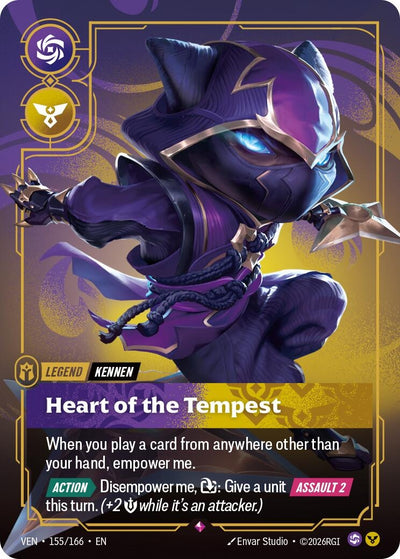 Yordle, Kennen - Heart of the Tempest (155/166) (VEN)