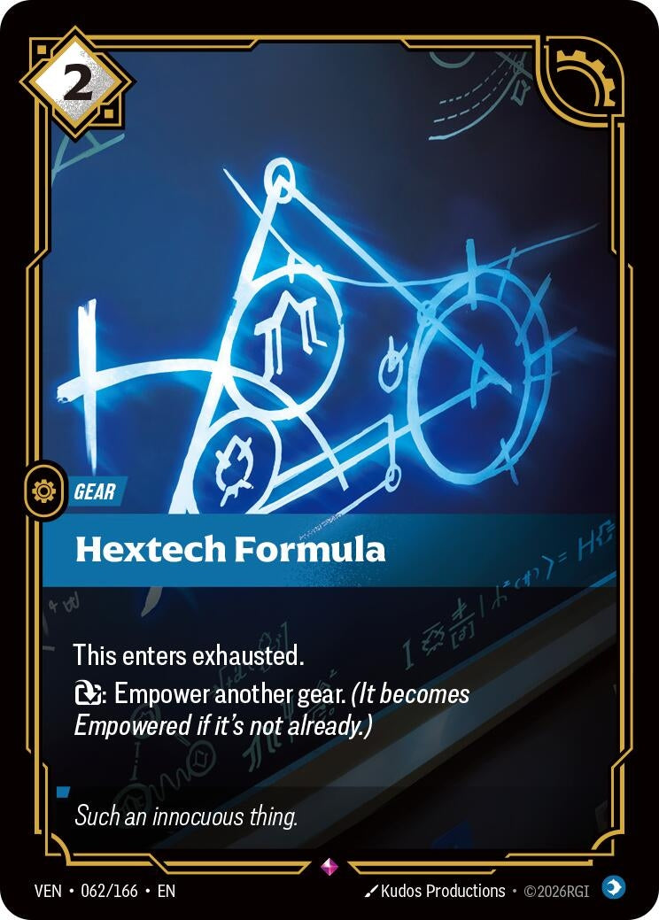 Image for Hextech Formula (062/166) (VEN) - Riftbound: League of Legends Trading Card Game