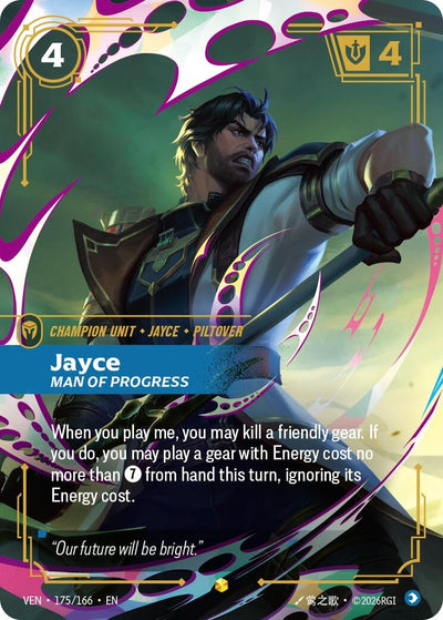 Jayce, Man of Progress (175/166) (VEN)