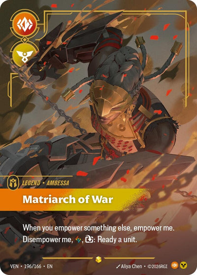 Ambessa - Matriarch of War (Overnumbered) (196/166) (VEN)