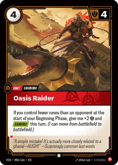 Oasis Raider (006/166) (VEN)