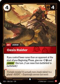 Oasis Raider - Vendetta - 006/166