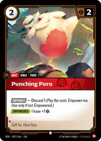 Punching Poro - Vendetta - 007/166