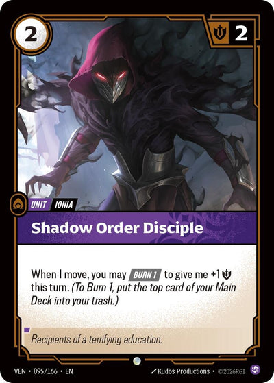 Shadow Order Disciple (095/166) (VEN)