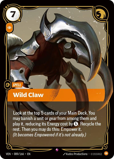 Wild Claw (089/166) (VEN)