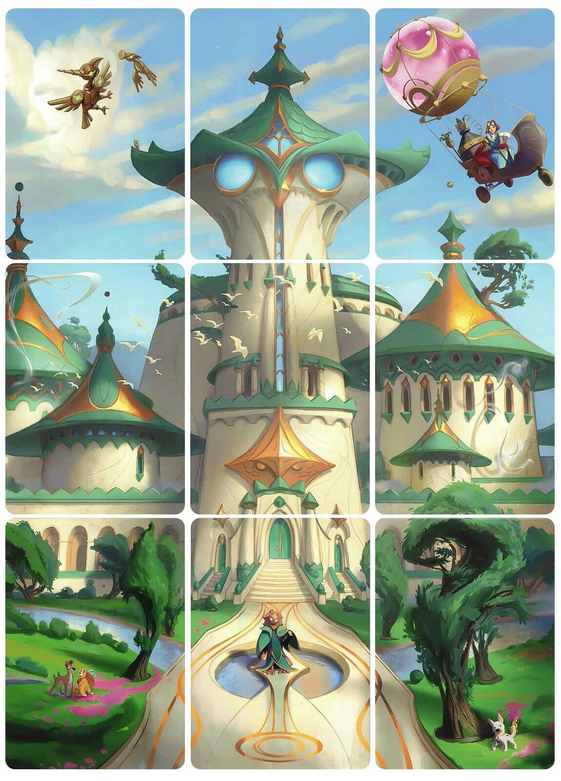 Image for Archazia's Island Puzzle Insert (Set of 9) (Version 1 of 2) (7) - Disney Lorcana