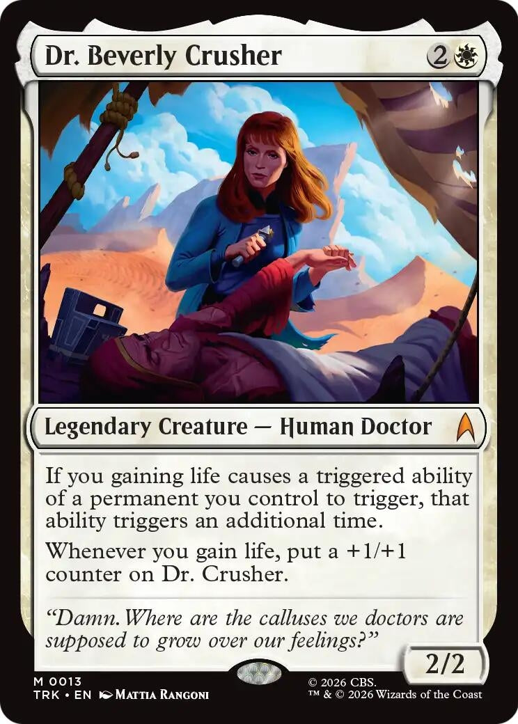 Image for Dr. Beverly Crusher (13) (TRK) - Magic: The Gathering