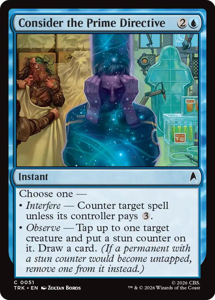 Image for Consider the Prime Directive (51) (TRK) - Magic: The Gathering