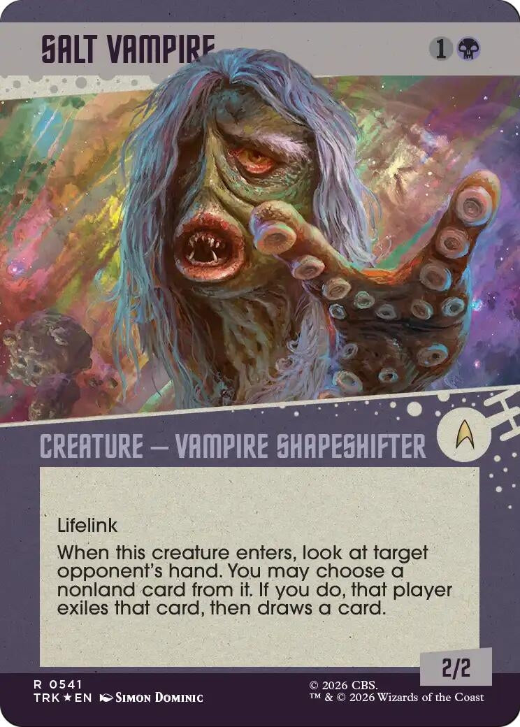Image for Salt Vampire (Showcase) (Surge Foil) (541) (TRK) - Magic: The Gathering