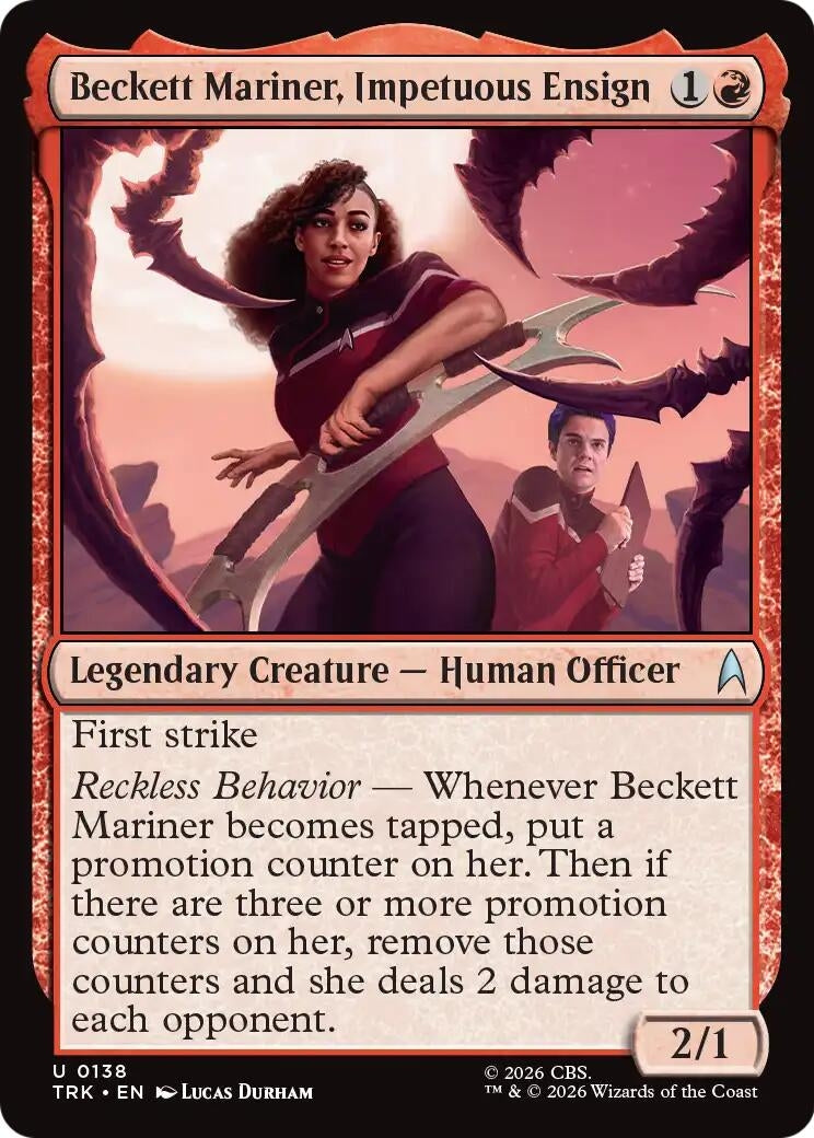 Image for Beckett Mariner, Impetuous Ensign (138) (TRK) - Magic: The Gathering
