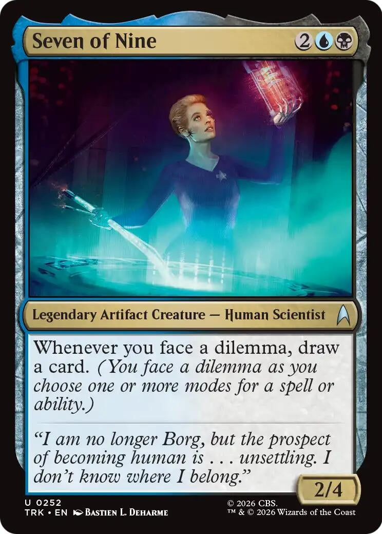 Image for Seven of Nine (TRK) - Magic: The Gathering
