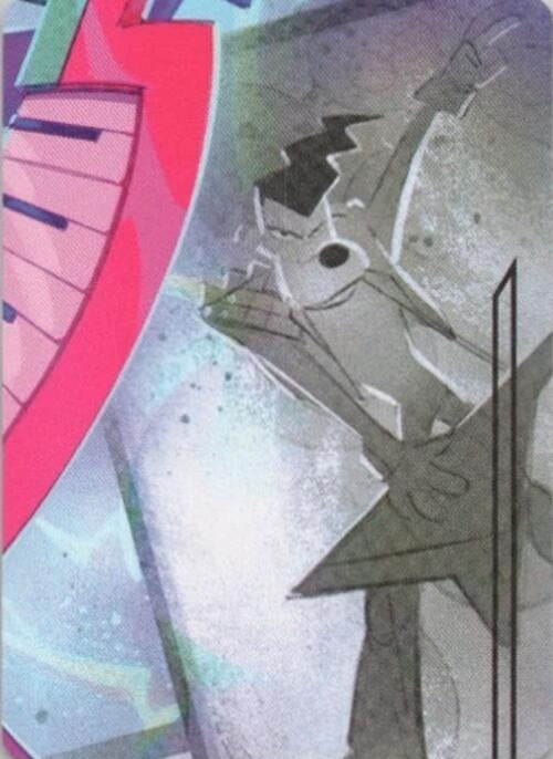 Image for Powerline - World's Greatest Rock Star Puzzle Insert (Middle Right) (9) - Disney Lorcana