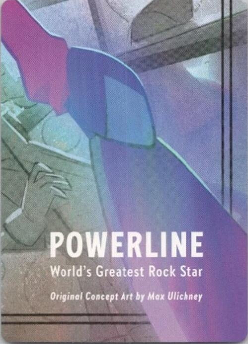 Image for Powerline - World's Greatest Rock Star Puzzle Insert (Bottom Right) (9) - Disney Lorcana