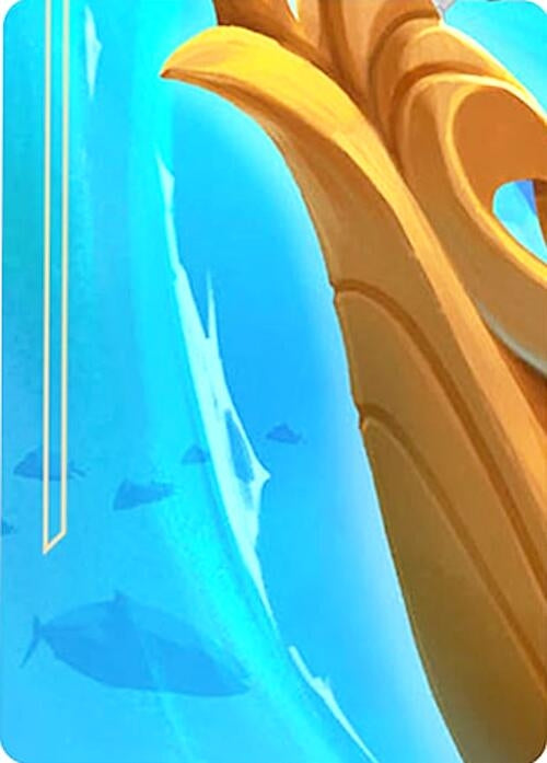 Image for Azurite Sea Puzzle Insert (Middle Left) (6) - Disney Lorcana