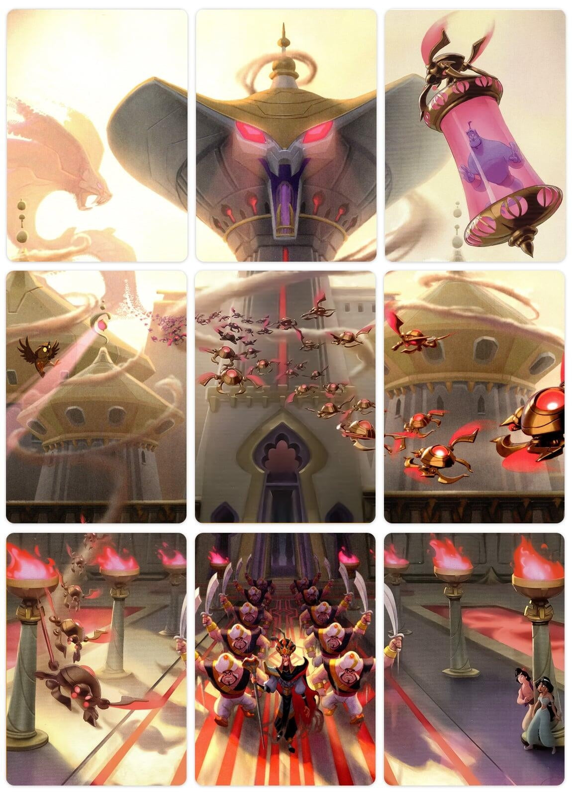 Image for Reign of Jafar Puzzle Insert (Set of 9) (Version 1 of 2) (8) - Disney Lorcana
