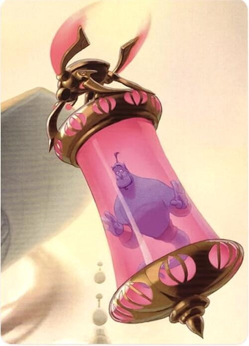 Image for Reign of Jafar Puzzle Insert (Version 1 of 2) (Top Right) (8) - Disney Lorcana