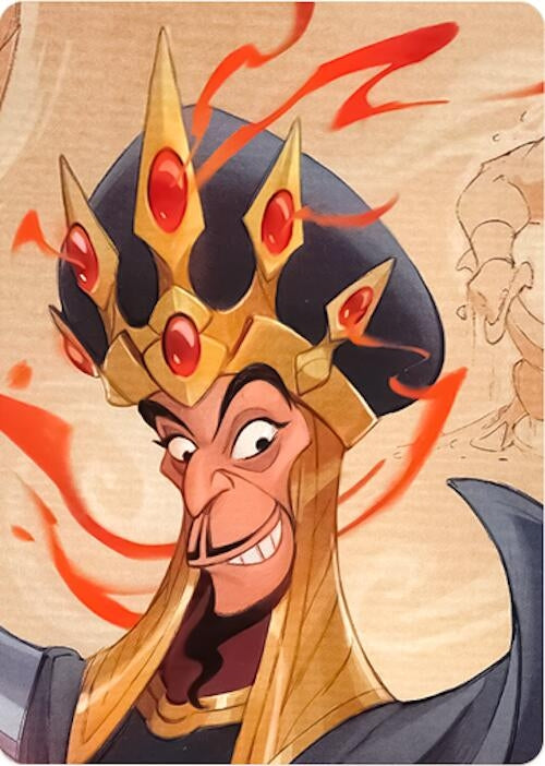 Image for Reign of Jafar Puzzle Insert (Version 2 of 2) (Top Middle) (8) - Disney Lorcana