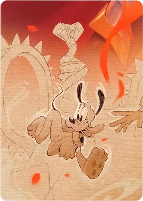 Image for Reign of Jafar Puzzle Insert (Version 2 of 2) (Bottom Left) (8) - Disney Lorcana