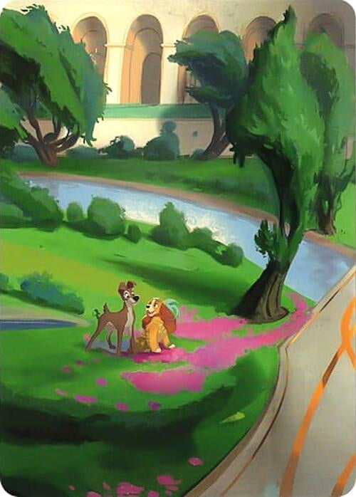 Image for Archazia's Island Puzzle Insert (Version 1 of 2) (Bottom Left) (7) - Disney Lorcana