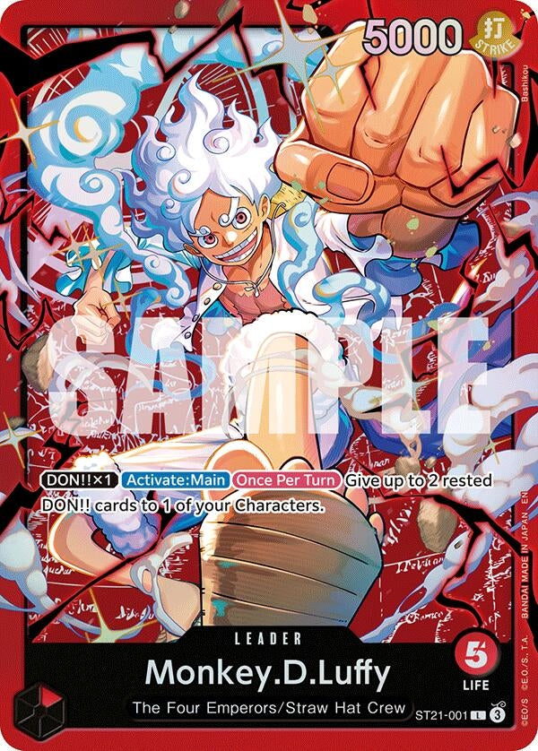 Image for Monkey.D.Luffy (ST21-001) (ST21-001) (ST-31) - One Piece Card Game