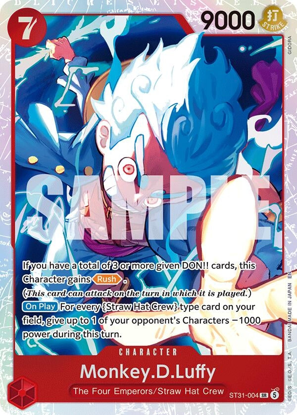 Image for Monkey.D.Luffy (ST31-004) (ST31-004) (ST-31) - One Piece Card Game
