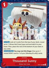 Thousand Sunny - ST-31: Starter Deck 31 RED Monkey.D.Luffy - ST31-005