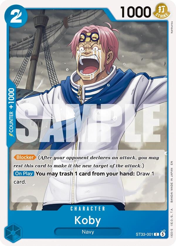 Image for Koby (ST33-001) (ST-33) - One Piece Card Game