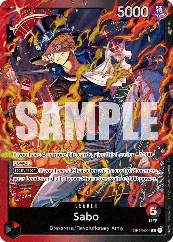 Image for Sabo (OP13-004) (OP13-004) (ST-35) - One Piece Card Game