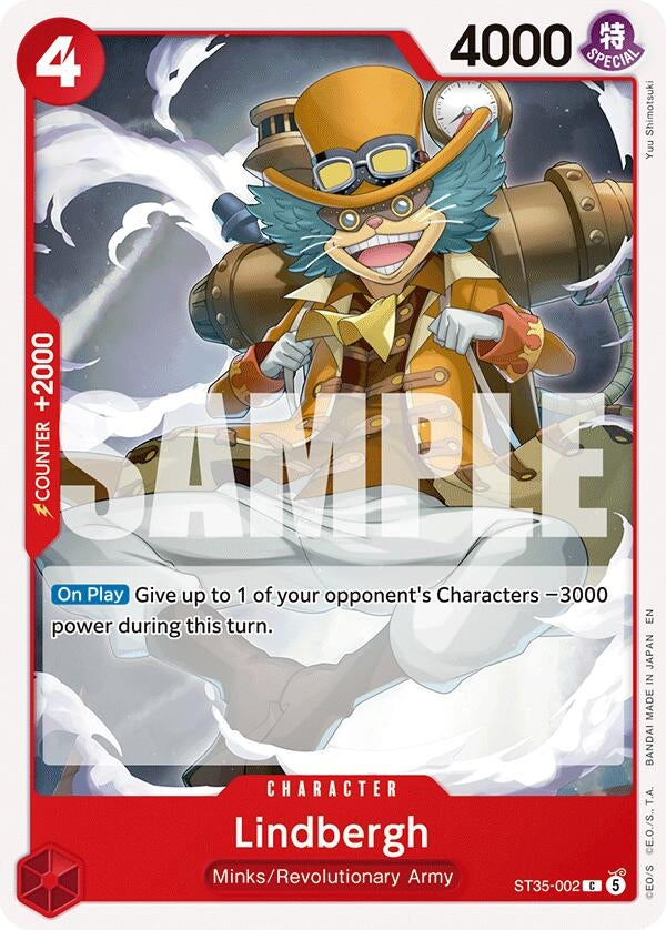 Image for Lindbergh (ST35-002) (ST-35) - One Piece Card Game