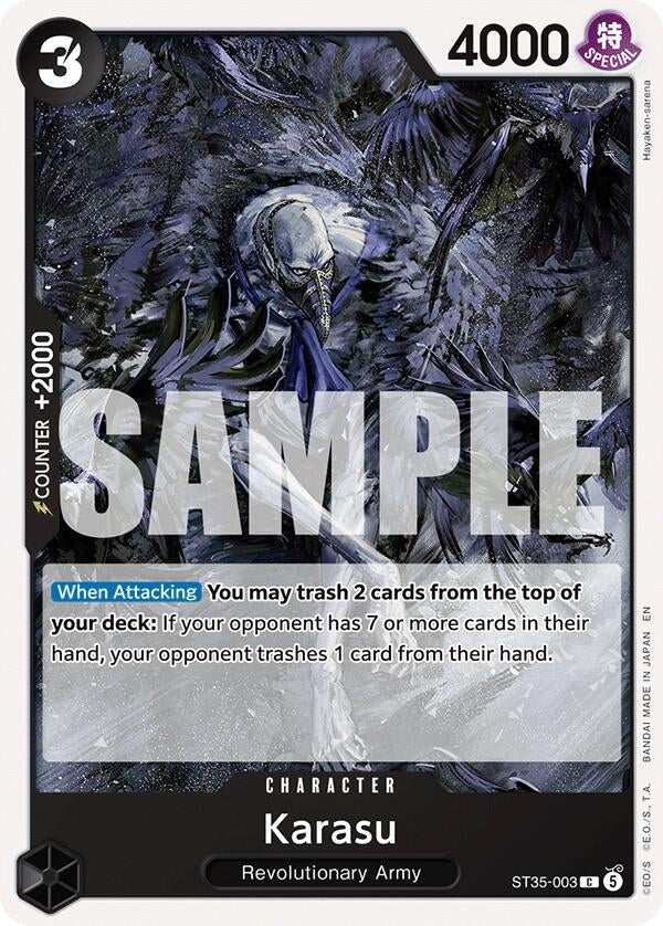 Image for Karasu (ST35-003) (ST-35) - One Piece Card Game