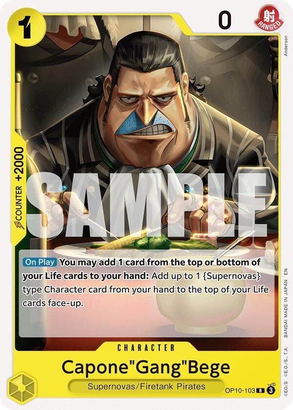 Image for Capone"Gang"Bege (OP10-103) (ST-36) - One Piece Card Game
