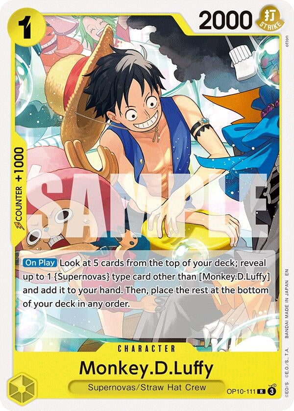Image for Monkey.D.Luffy (OP10-111) (ST-36) - One Piece Card Game