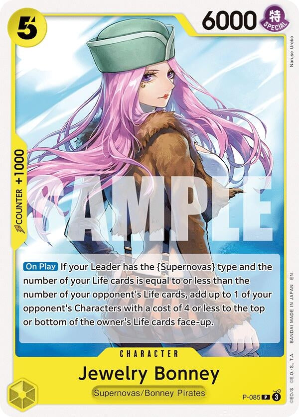 Image for Jewelry Bonney (P-085) (ST-36) - One Piece Card Game