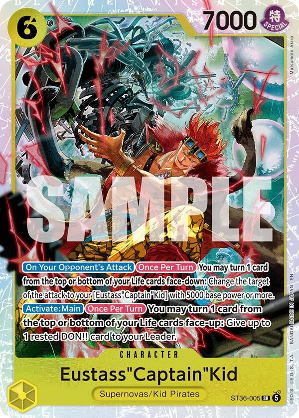 Image for Eustass"Captain"Kid (ST36-005) (ST36-005) (ST-36) - One Piece Card Game
