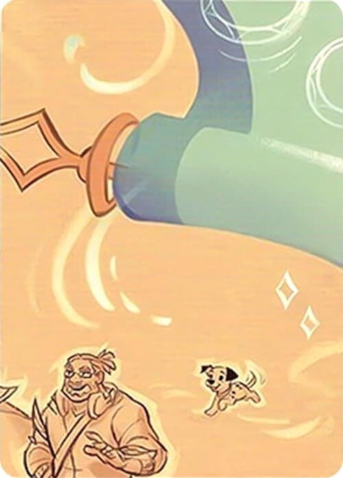 Image for Archazia's Island Puzzle Insert (Version 2 of 2) (Top Right) (7) - Disney Lorcana