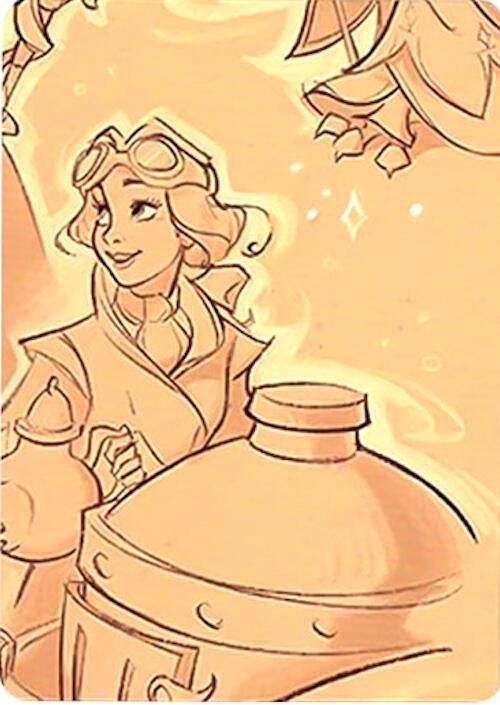 Image for Archazia's Island Puzzle Insert (Version 2 of 2) (Middle Center) (7) - Disney Lorcana
