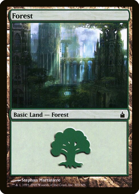 Forest - Ravnica: City of Guilds - 303