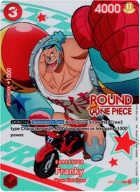 Franky (Round 1 Promo) - One Piece Promotion Cards - ST21-011