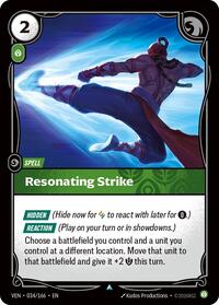 Resonating Strike - Vendetta - 034/166