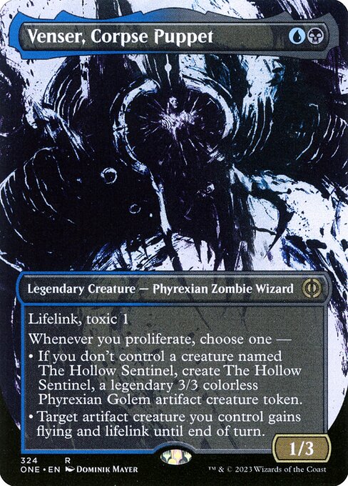 Venser, Corpse Puppet - Phyrexia: All Will Be One - 324